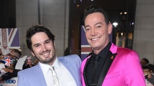 Craig Revel Horwood and his partner Jonathan Myring Craig Revel Horwood and his partner Jonathan Myring