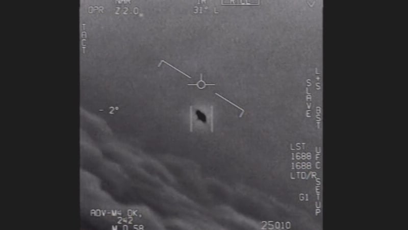 The US Department of Defense last year officially released three clips purporting to show UFOs hurtling through space