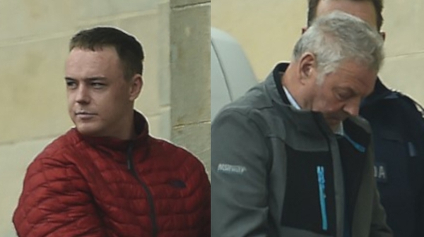 Darren Redmond and Luke O'Reilly appeared via video-link from Portlaoise Prison