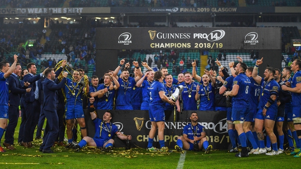 Leinster won their second Pro14 title in a row last May