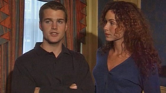 Chris O'Donnell and Minnie Driver, stars of Circle of Friends (1995)