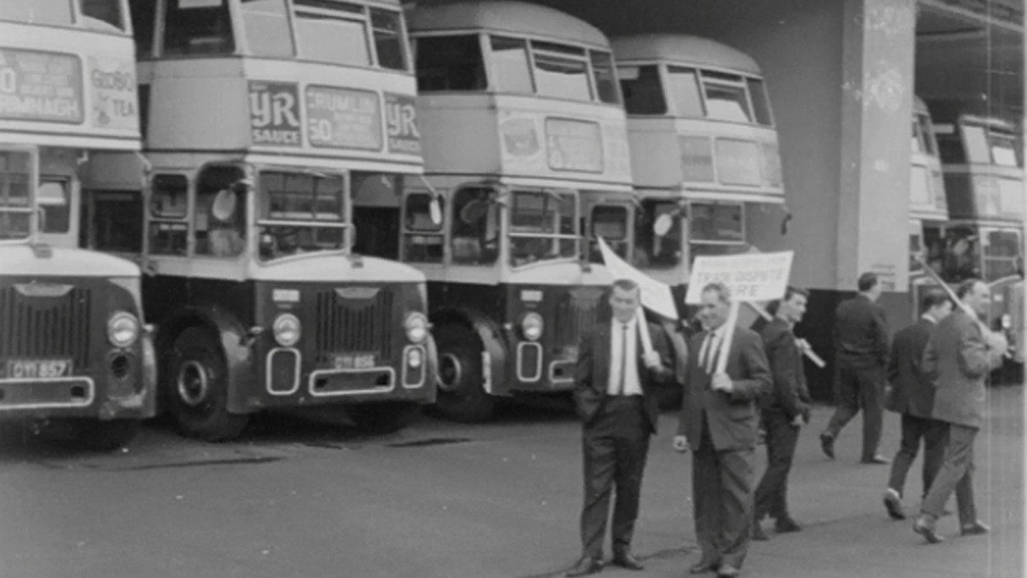 RTÉ Archives Work One Day Bus Strike