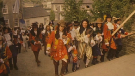 Pageant commemorating the arrival of King James II in Kinsale, Co. Cork (1975)