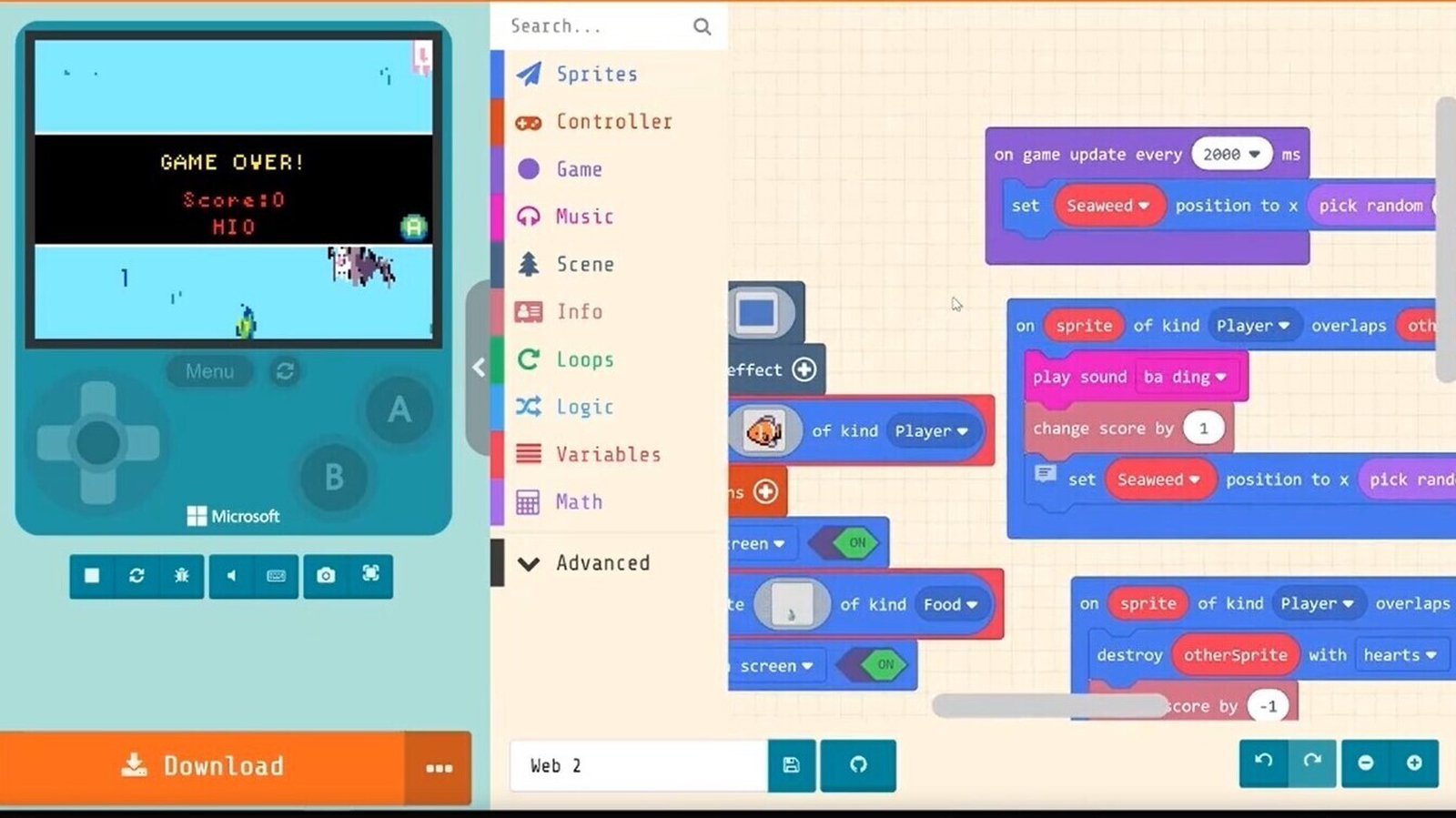makecode-arcade-all-lessons