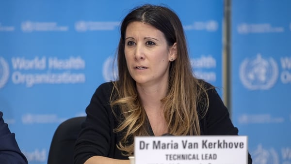 Dr Maria Van Kerkhove said many people remain susceptible to the virus