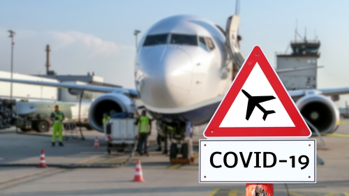New protocols have been published about Covid-19 safety guidelines for airlines and airports (file pic)