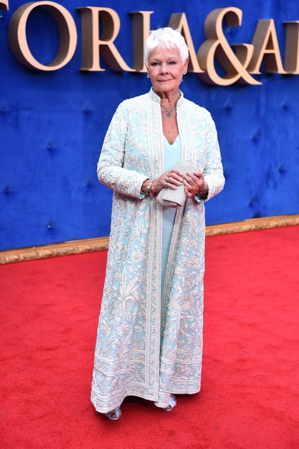 (Matt Crossick) Dame Judi Dench arrives at the UK premiere of Victoria & Abdul