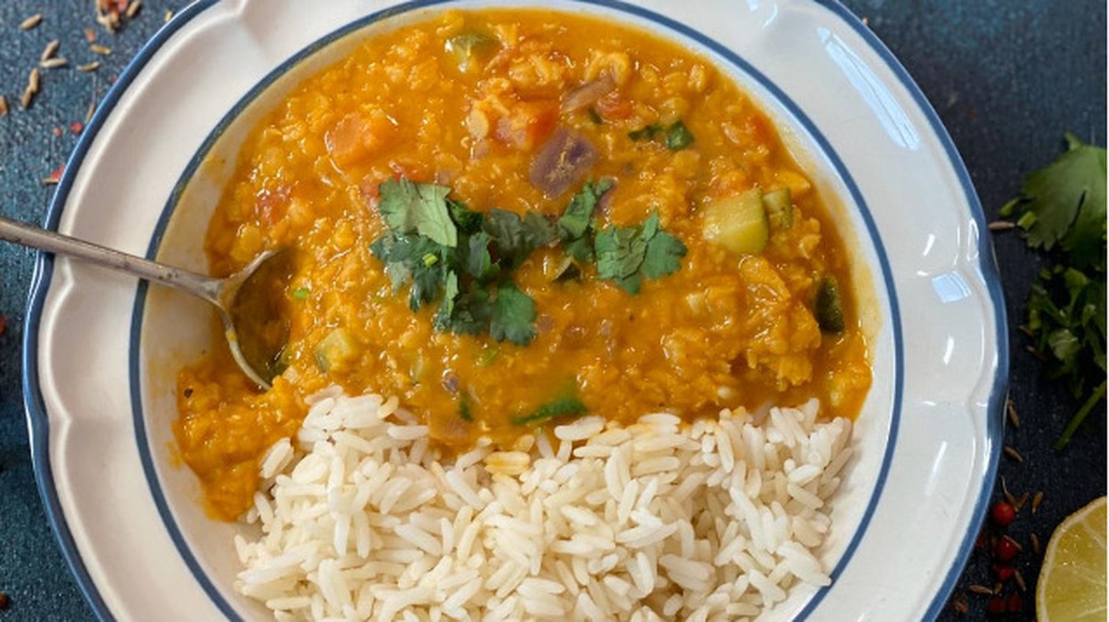 The Happy Pear's red lentil dahl Today