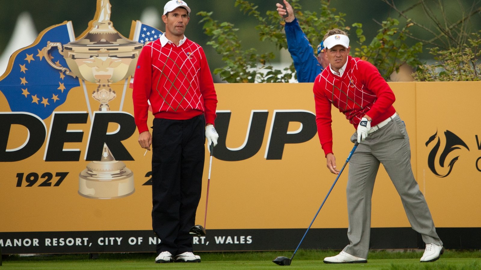 Harrington adds Donald to Ryder Cup vicecaptains