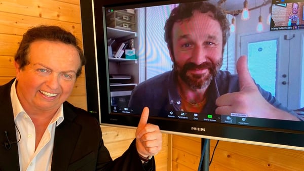 Marty Morrissey chats to Chris O'Dowd