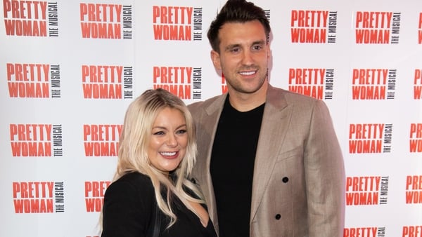 The proud parents: Sheridan Smith and Jamie Horn