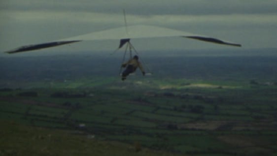 Hang glider, County Wicklow (1985)