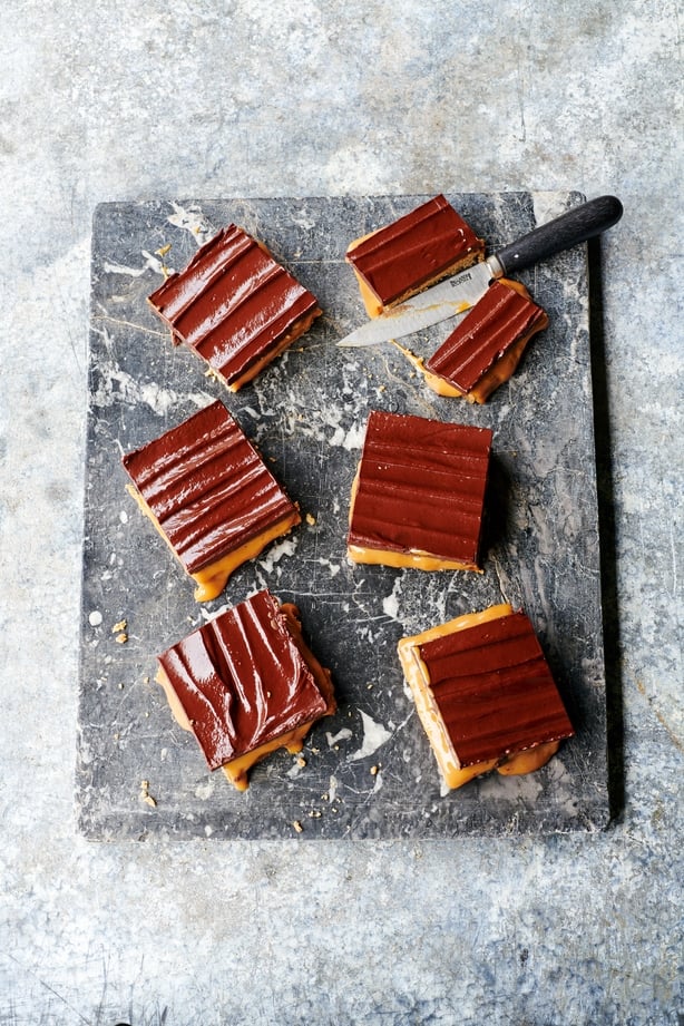 Millionaire's Shortbread from James Martin's Islands To Highlands (Quadrille/Peter Cassidy/PA)