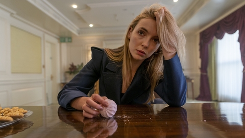 Jodie Comer as Villianelle in Killing Eve