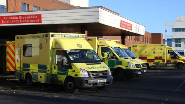 The woman has been taken to Beaumont Hospital in Dublin