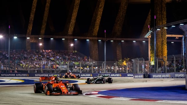 A view of the 2019 Singapore Grand Prix