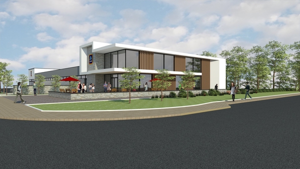 A computer generated picture of the planned new Aldi store in Shannon, Co Clare
