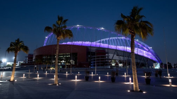 The World Cup final venue in Doha