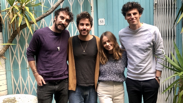 The Coronas (pictured with Gabrielle Aplin) - Getting by with a little help from their friends