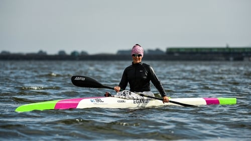 Jenny Egan is hoping to join Liam Jegou in qualifying for the canoe-kayak events in Tokyo