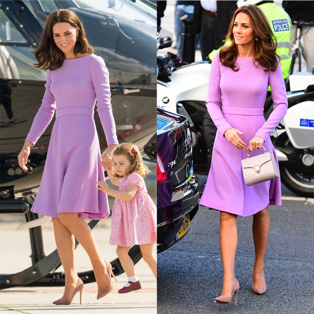 Kate Middleton lilac dress