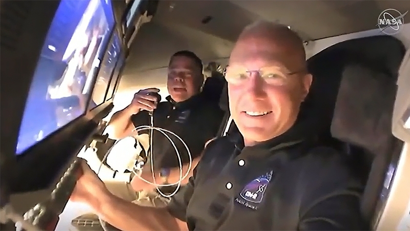 SpaceX crew Bob Behnken and Doug Hurley