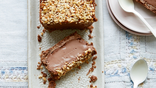 Frozen Nutella Loaf from 6-minute Showstoppers by Sarah Rainey