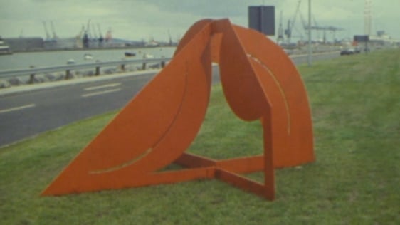 Sculpture near East Link Bridge, Ringsend (1985)