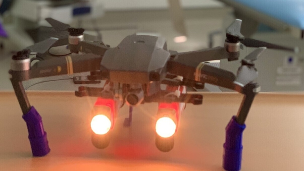 Les scientifiques de NUI Galway et UL développent un drone ultraviolet pour combattre le Covid-19