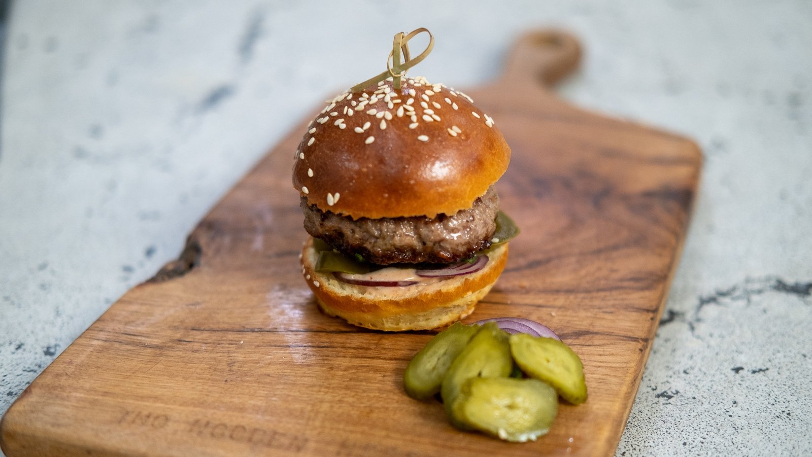 Spiced Lamb Burgers: Cook-In