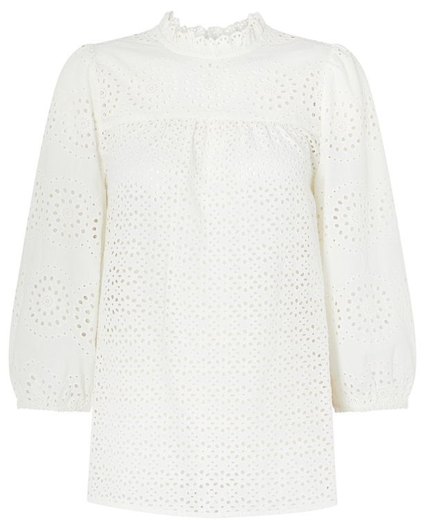 3 ways to wear this summer's Broderie Anglaise trend