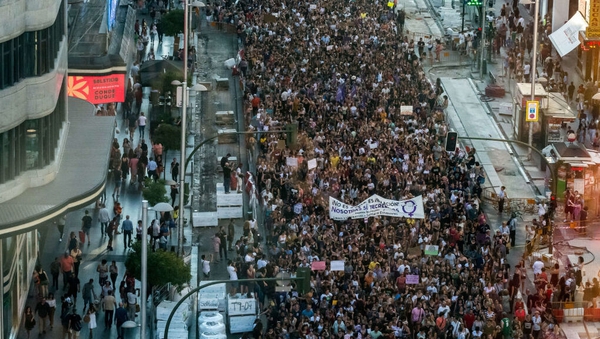 The handling of the case led to mass protests in Spain