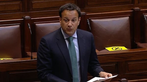 Leo Varadkar said there has been 'genuine revulsion' at the 'heavy-handed response' towards protesters and journalists