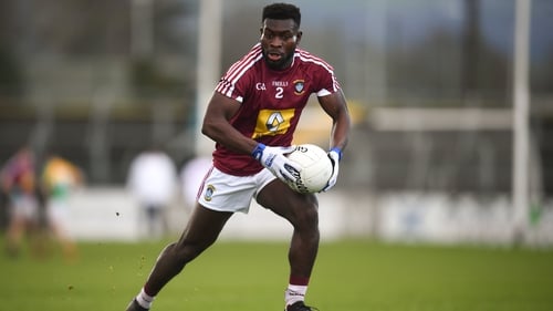 Boidu Sayeh in action for Westmeath