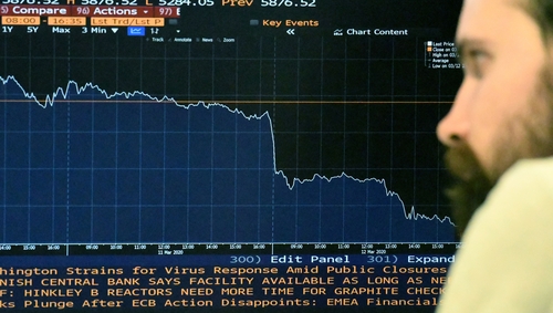 A second wave of Covid-19 infections has hit European shares