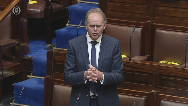 Minister Joe McHugh was speaking in the Dáil today