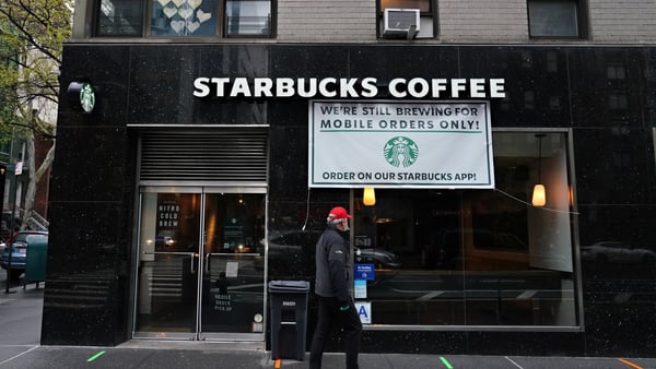 Starbucks said it would permanently close about 400 stores in the Americas over the next 18 month