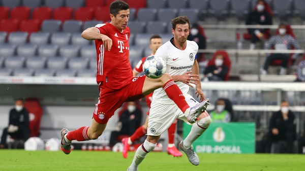 Robert Lewandowski enjoyed a remarkable season for Bayern Munich