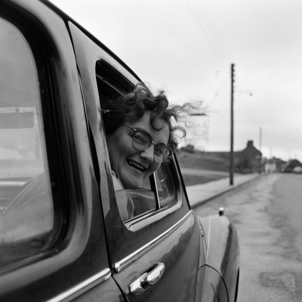 A woman in or near Shinrone, County Offaly,