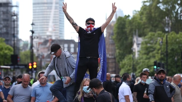 Johnson Condemns 'racist Thuggery' After London Clashes