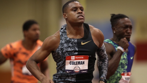 Christian Coleman has been handed a two-year ban