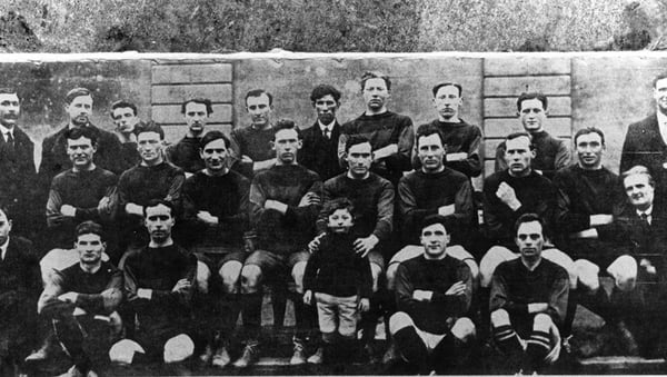 The Wexford Gaelic football team who won the delayed 1918 All-Ireland football final against Tipperary. Photo: GAA