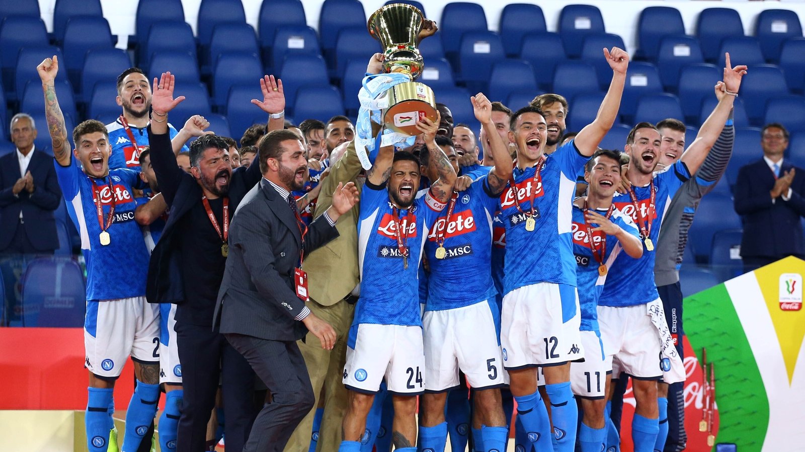 Euro round-up: Napoli beat Juve to claim Coppa Italia