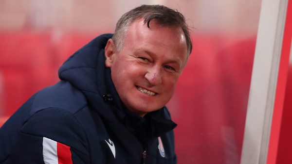 Stoke City manager Michael O'Neill