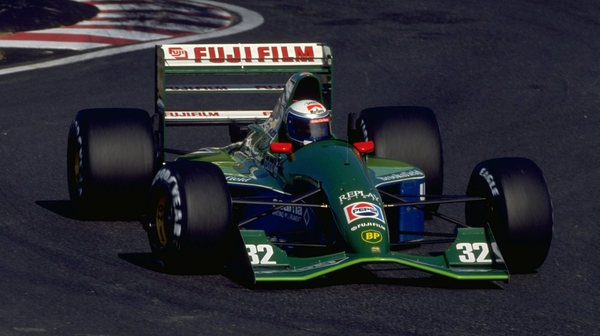 Alex Zanardi raced three times for Jordan in 1991