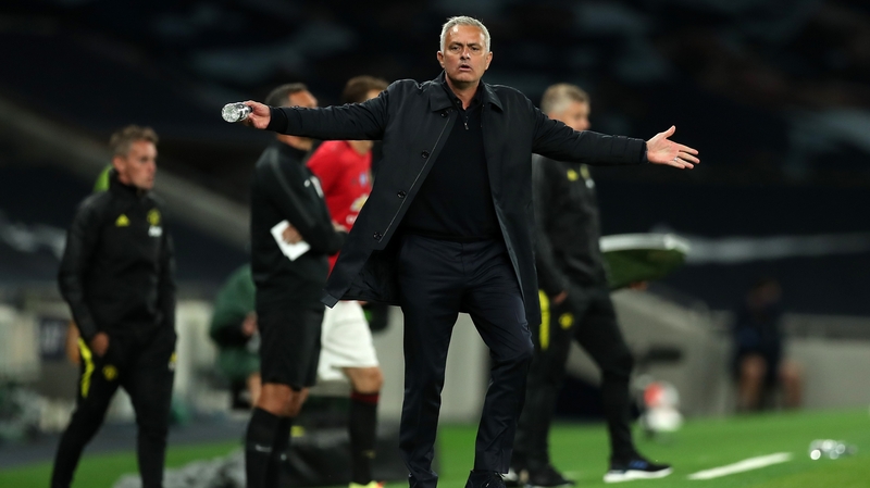 Jose Mourinho had words to say about the referee and the VAR officials