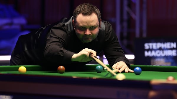 Stephen Maguire hit six centuries in his win over Neil Robertson