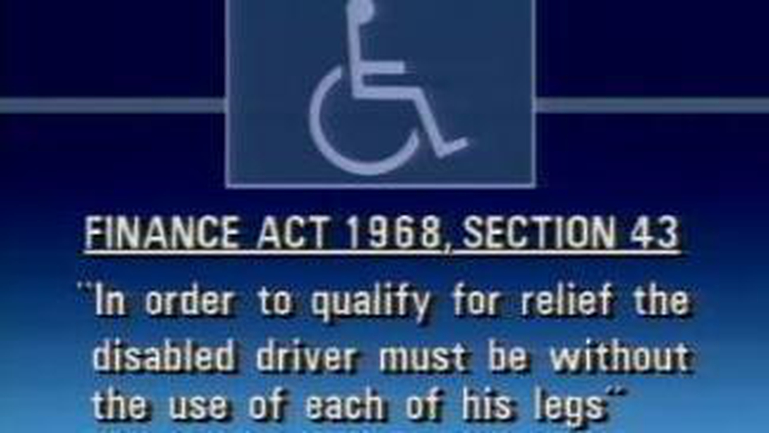 rt-archives-collections-tax-relief-for-disabled-drivers