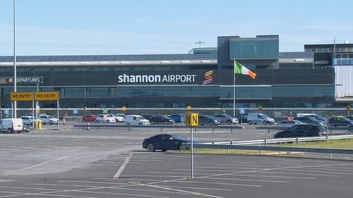 The men entered a runway at Shannon Airport during an anti-war protest three years ago (File image)
