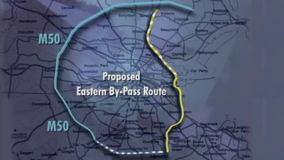 Proposed Eastern Bypass for Dublin
